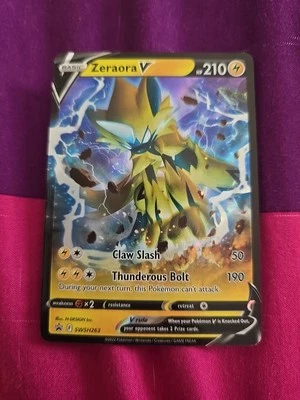 Zeraora V SWSH263 SWSH: Sword & Shield Promo Cards Holo - Image 1 of 2