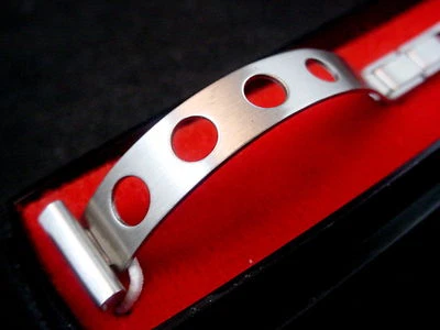 Como Nuevo Antiguo Stock Unisex Rowi Fixoflex Central Expansión Reloj Correa 12mm Acero Foto 1 de 3