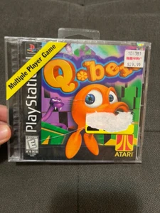 Factory Sealed Qbert Mint  No Tears Rare Sony PlayStation 1. First Print - Picture 1 of 7