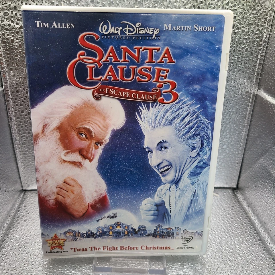 Santa Clause 3 The Escape Clause 3 Tim Allen Martin Short Walt Disney Pictures - image 1 of 1
