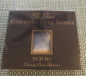 The Great Country Love Songs 3 cd 2003 -New. - Picture 1 of 3