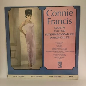 CONNIE FRANCIS -CANTA EXITOS INTERNACIONALES INMORTALES- 1965 MEXICAN LP, VOCAL - Picture 1 of 4
