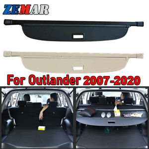 Rear Trunk Cargo Cover For Mitsubishi Outlander 2007-2020 Security Shade Shield