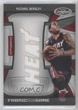 2009-10 Certified Fabric of the Game Team Die-Cut /25 Michael Beasley #FOG-MB.1