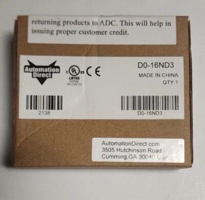 "NEW"Automation Direct D0-16ND3              ( FACTORY SEALED ) - Image 1 of 2