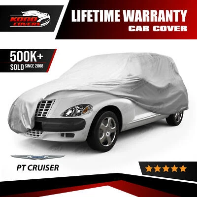 Se adapta a Chrysler PT Cruiser 5 capas cubierta de coche apta para exteriores a prueba de agua lluvia nieve sol Foto 1 de 4