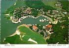 Hilton Head Island, SC South Carolina  HARBOUR TOWN Bird's Eye View 4X6 Postcard