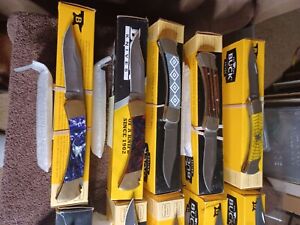 Buck Knives NOS (new old stock) lot of 15