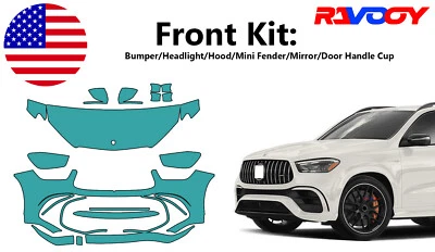 For Mercedes-Benz GLE AMG 63 SUV 21-25 Front Paint Protection Film PreCutKit PPF - Image 1 of 4