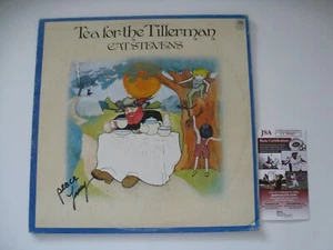 Té firmado autografiado Cat Stevens para vinilo The Tillerman JSA # CC30433 - Imagen 1 de 2