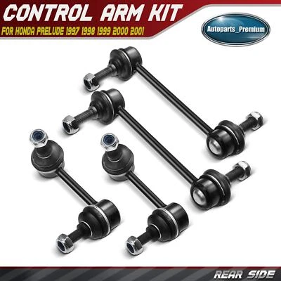 4x Eslabones estabilizadores delanteros y traseros para Honda Prelude Type SH 1997-2001 Foto 1 de 4