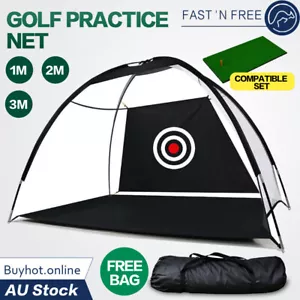 2M 3M Golf Practice Net Hitting Nets Driving Netting Chipping Cage Training Aids - Picture 1 of 16