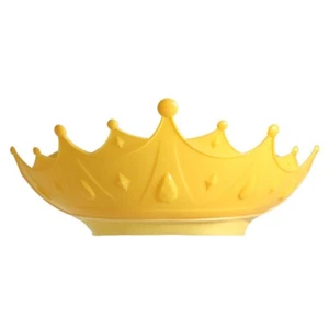Baby Shower Shampoo Cap Crown Shape Wash Hair Hat Baby Ear Protection Safe B - Picture 1 of 7