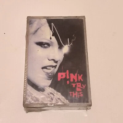 Pink PINK! Try This 2003 - original indonesia tapes brand new sealed - Image 1 of 4