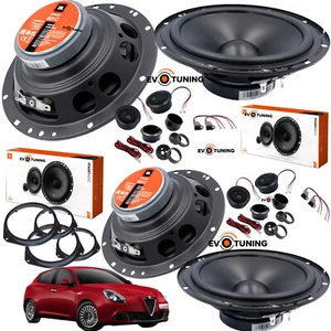 Kit 8 Casse Altoparlanti JBL Anteriori e Posteriori per Alfa Romeo Giulietta - Imagen 1 de 16
