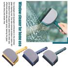 2in1 Glass Window Wiper Soap Cleaning Brush Bathroom Wall Brush Cleaning H9K4