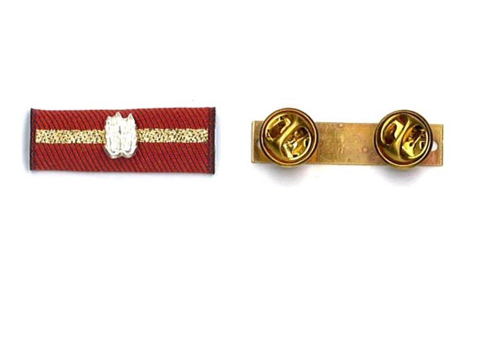 Nastrino Corso di Branca per Marescialli Distintivo di Merito + Clip