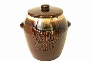 Vintage McCOY  Drip-Glazed Cookie Jar -c 1960 - Picture 1 of 9