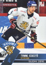 2016 Sereal IIHF World Hockey Championship Team Finland - TOMMI KIVISTO