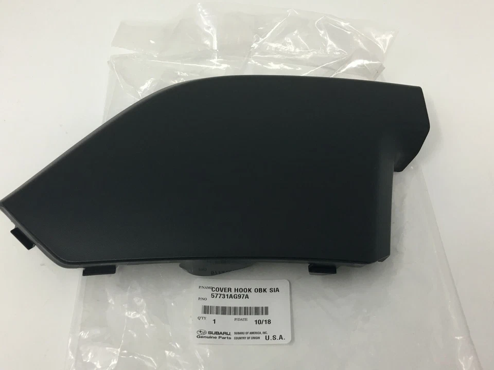 Cubierta de parachoques delantero Subaru Outback 2008-2009 tapa de ojo de remolque nueva 57731ag97a genuina Foto 1 de 1