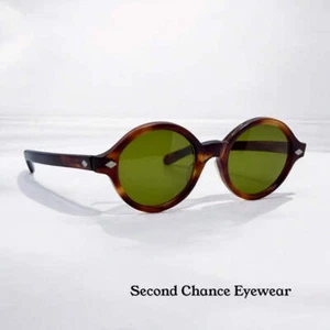 Vintage SR U.S.A. Tortoiseshell Eyewear-New, Custom Olive Berko’s Designs Lenses - Picture 1 of 21