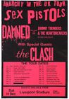 ANARCHY IN THE UK Sex Pistols A3 Collectors Art Card