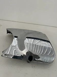 #115 98-01 Honda Shadow VT1100T VT 1100 ACE TOURER LEFT CRANKCASE SPROCKET COVER - Picture 1 of 7
