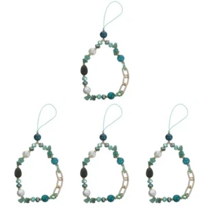 4 Pieces Mobile Phone Chain Miss Lanyard -lost Wrist Strap - Zdjęcie 1 z 12