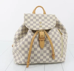 Louis Vuitton Damier Azur Speron Backpack - Picture 1 of 15