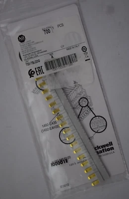 Allen-Bradley Bulletin 700-TBJ20G 20-Way Jumper 20 Pole Gray - Ser A -Italy Made - Image 1 of 2