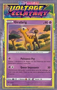 Girafarig - EB04:Voltage Éclatant - 065/185 - Carte Pokemon Neuve Française - Imagen 1 de 1
