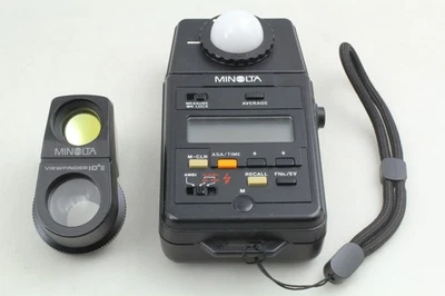 View Finder [Casi Como Nuevo] Medidor Automático Minolta III F Medidor de Luz Degital de Japón Foto 1 de 4