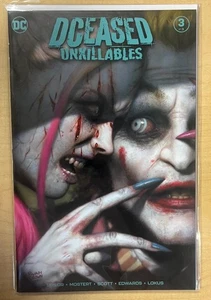 DCeased Unkillables #3 Ryan Brown Trade Variant Harley Quinn Joker /500 with COA - Picture 1 of 1