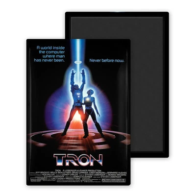 Tron 1982 Affiche Film Cinema - Magnet Frigo Personnalisé 54x78mm