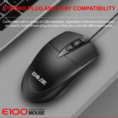 USB Wired Gaming Mouse Offering Precise Control and Comfortable Handling - Image 1 of 4