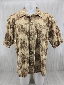 Mens Wrangler CAMODOG Camouflage Button Shirt XL - Picture 1 of 11