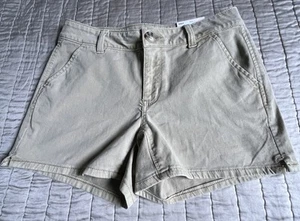 SO pantaloncino chino donna 5 kaki vita media elasticizzato nuovo vedi foto per etichette misure - Foto 1 di 7