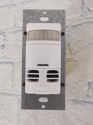 Preserve OSW-DT-0601-MV-W Greengate 120-277-Volt Dual Tech-PIR Wall Switch Se... - Image 1 of 4