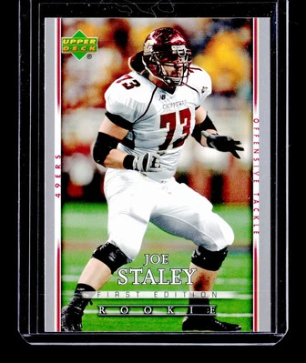 2007 Upper Deck First Edition Joe Staley #167 - Image 1 of 2