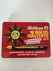 Pelikan 10 palos de acuarela vintage de cera hechos en Alemania - Imagen 1 de 4
