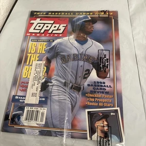 Topps Magazine Winter 1992 Issue #9 Ken Griffey Jr. Mariners NEW - Picture 1 of 2