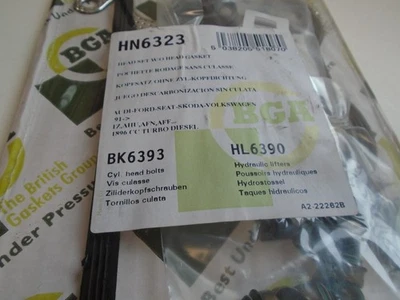 Juego de juntas de culata BGA HN6323 para Audi 80 91-96 A4 94-01 A6 94-97 Foto 1 de 2