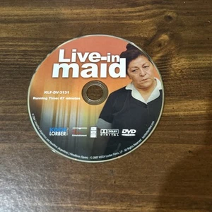 Live-In Maid (DVD, 2007) Spanish English Subtitles Disc Only Free Shipping - Picture 1 of 1