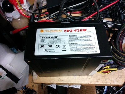 Thermaltake TR2-430W 430W Computer Power Supply Model: W0070RU Tested Works! - Image 1 of 4