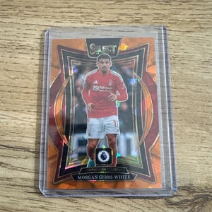 2024-25 Panini Select Premier League  Morgan Gibbs-White #71Orange Ice Prizm/155 - Bild 1 von 2