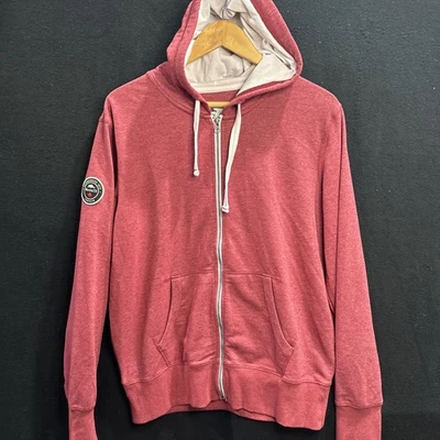 Roots Canada Hoodie Mens Medium Red Full Zip Sweatshirt 73 - Image 1 of 4