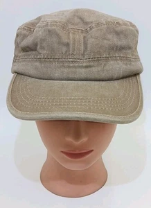 Kaki - One Size Adjustable STRAPBACK Cadet Style Cap Hat! - Picture 1 of 7