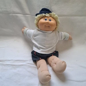 Cabbage Patch Kids Xavier Roberts 1978 1982 Coleco Industries Boy Doll Blue Eyes - Picture 1 of 24