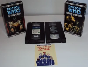 Doctor Who VHS Lot The Stones of Blood, Talons of Weng-Chiang Gateway Collection - Imagen 1 de 7