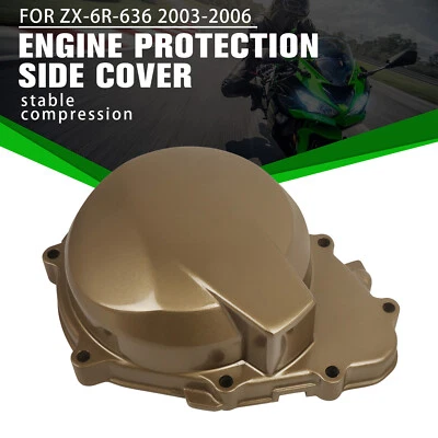 Engine Stator Cover Crankcase For Kawasaki Ninja ZX-6R ZX6R ZX636 2003-2004 Foto 1 de 4